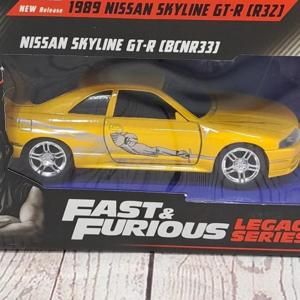JADA TOYS 1/32 - NISSAN SKYLINE GTR‎ (R32) & (R33) TWIN PACK 35696